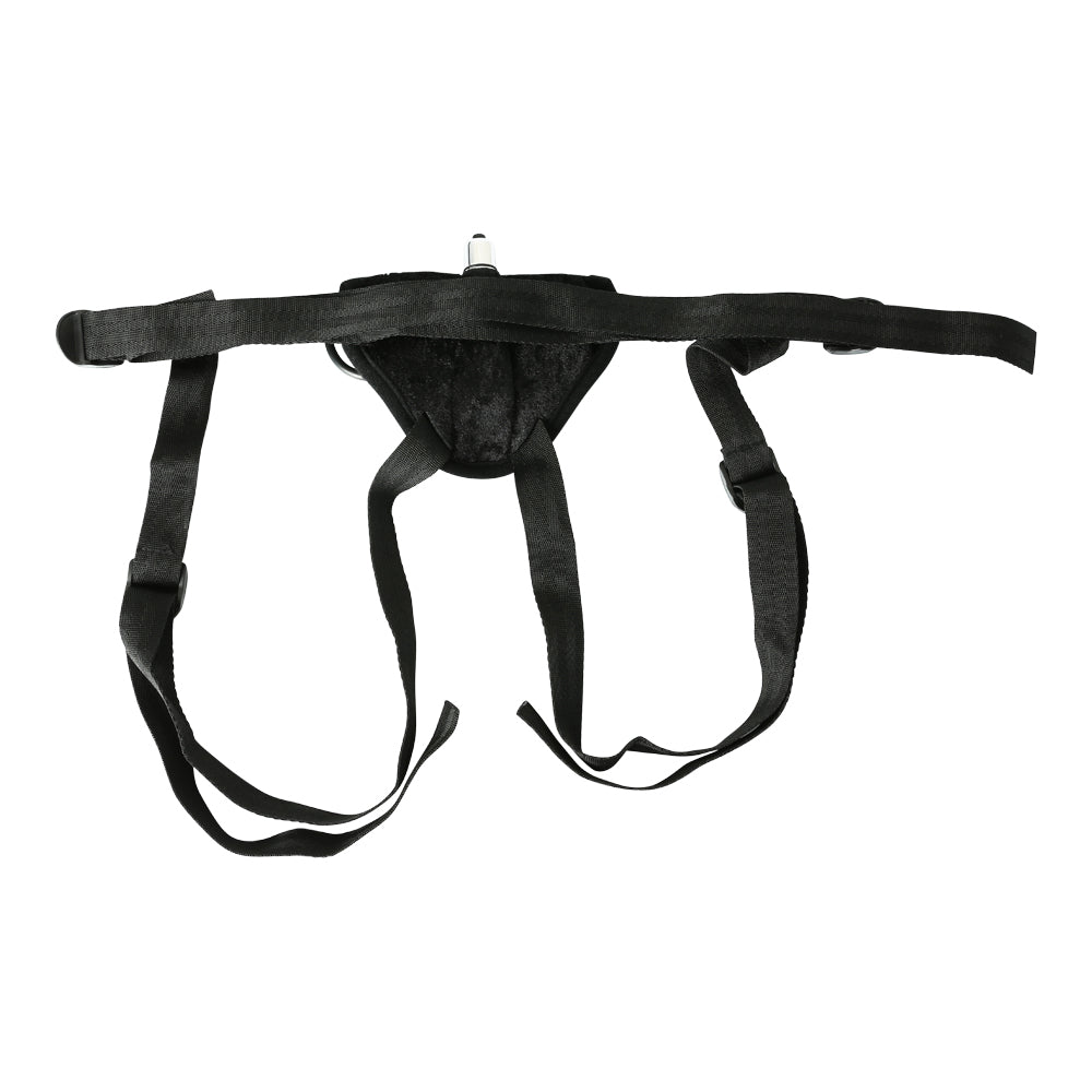 Sportsheets Vibrating Velvet Strap On - Thorn & Feather