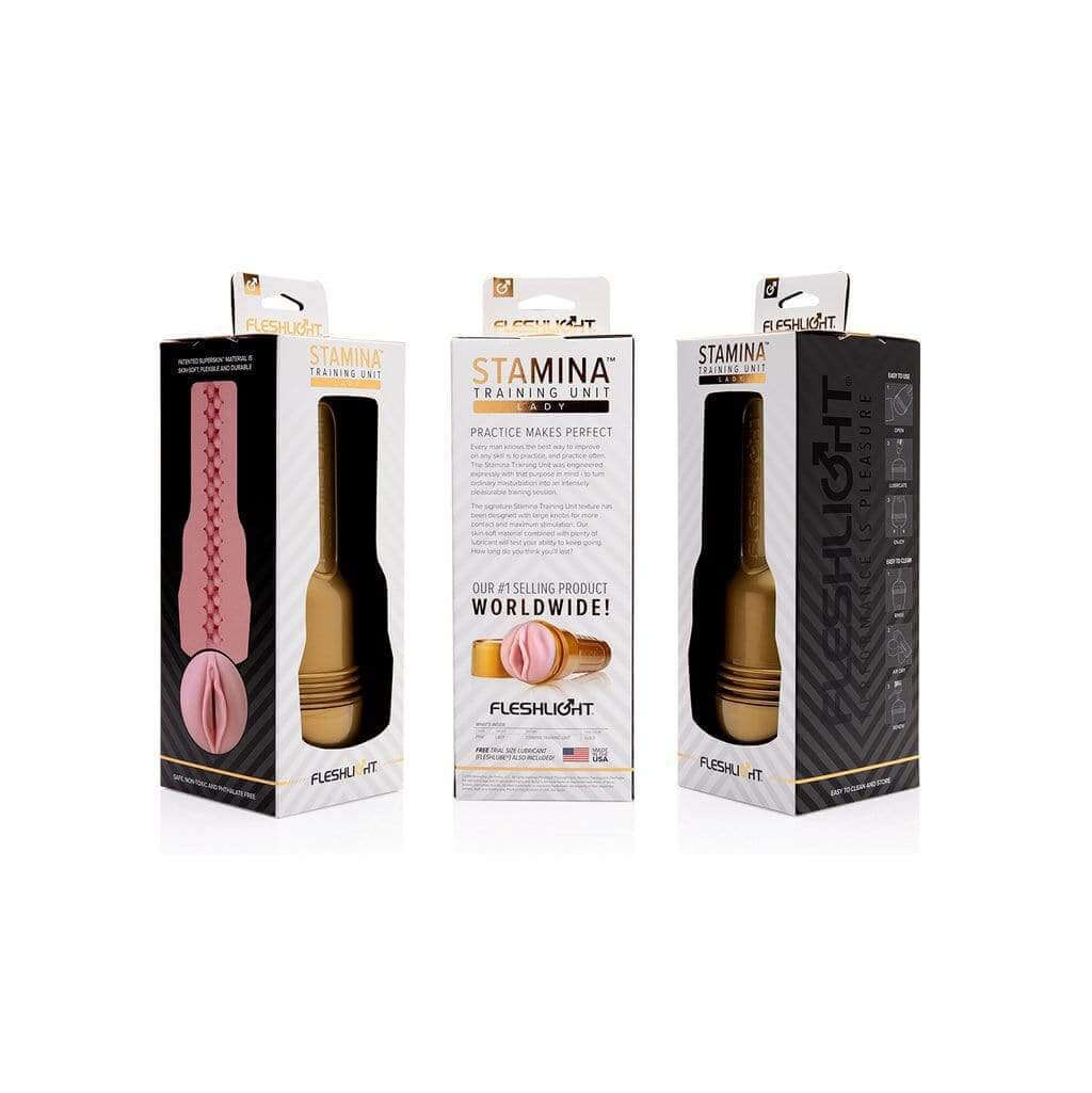 Fleshlight Pink Lady Stamina Training Unit Masturbator - Thorn & Feather