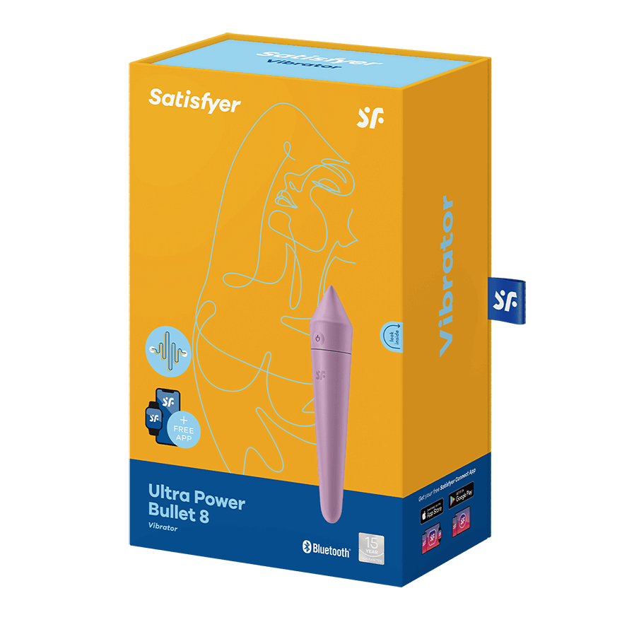 Satisfyer Ultra Power Bullet 8 - Thorn & Feather Sex Toy Canada