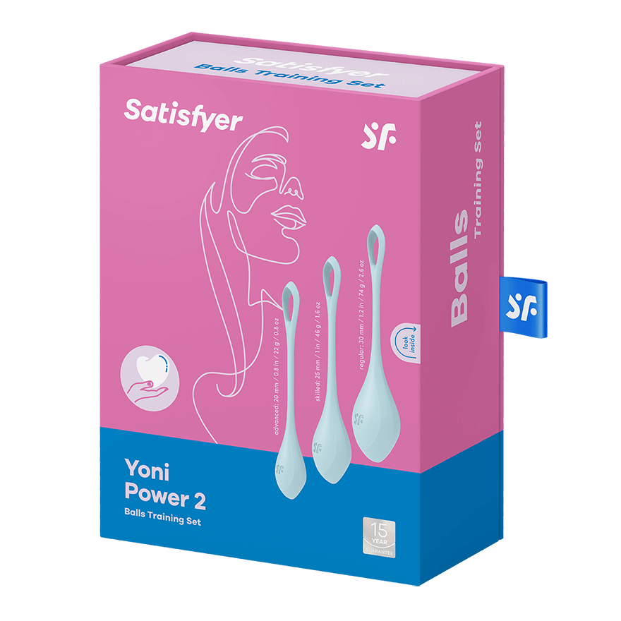 Satisfyer Yoni Power 2 Balls Training Set - Thorn & Feather Sex Toy Canada