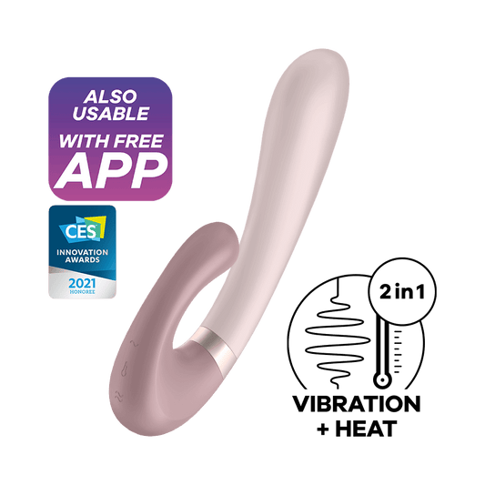 Satisfyer Heat Wave Vibrator - Thorn & Feather Sex Toy Canada