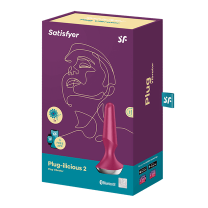 Satisfyer Plug-ilicious 2 Anal Vibrator - Thorn & Feather
