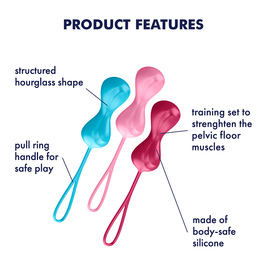 Satisfyer Power Balls - Multicolour Set - Thorn & Feather