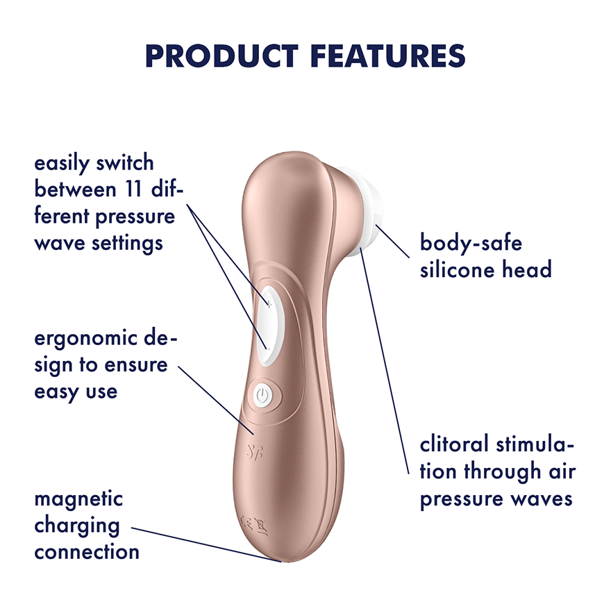 Satisfyer Pro 2 Air Pulse Stimulator - Thorn & Feather Sex Toy Canada