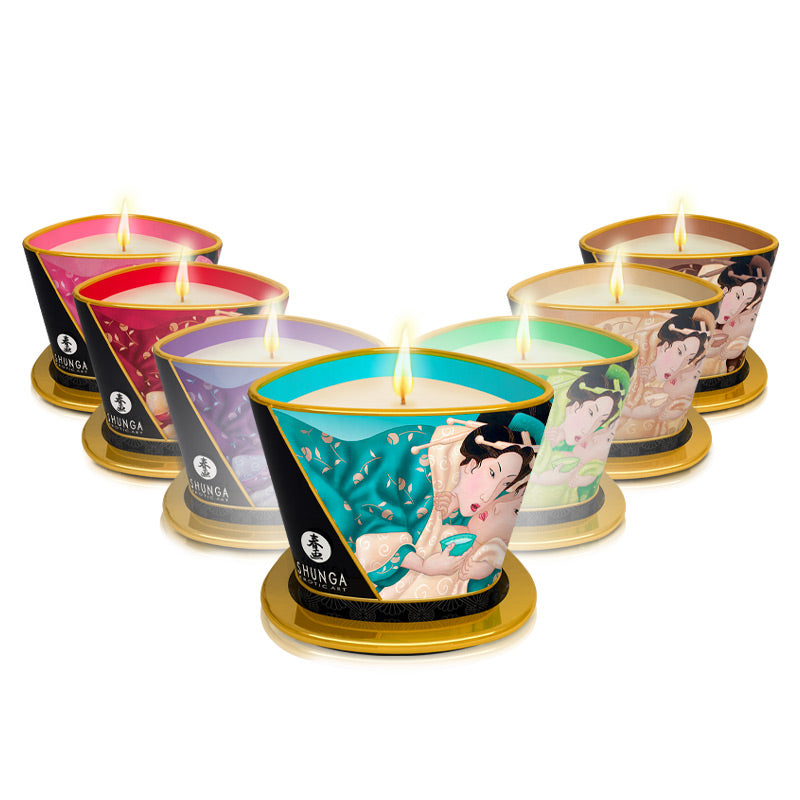 Shunga Caress Candlelight Massage Candle - 170ml / 5.7 oz. - Thorn & Feather