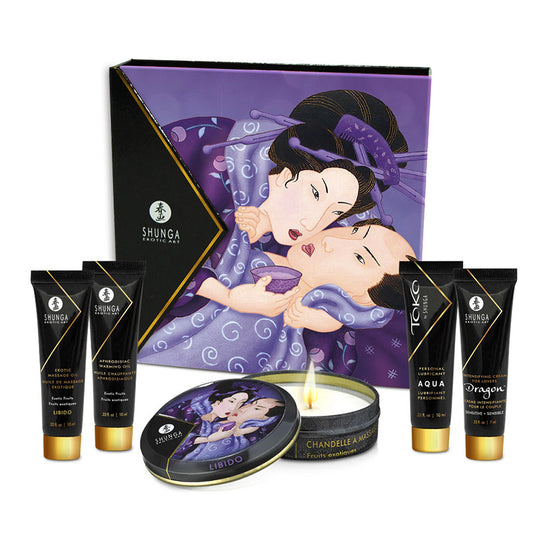 Shunga Luxury Gift Sets Geisha's Secrets - Exotic Fruits - Thorn & Feather Sex Toy Canada