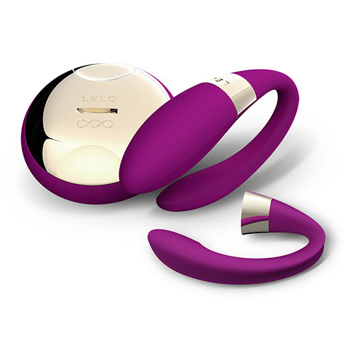 Lelo TIANI 2 Design Edition Couples' Massager - Deep Rose - Thorn & Feather