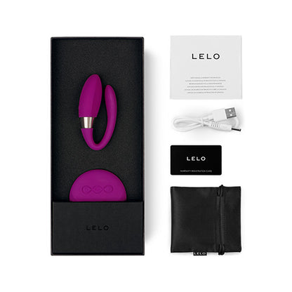 Lelo TIANI 2 Design Edition Couples' Massager - Deep Rose - Thorn & Feather