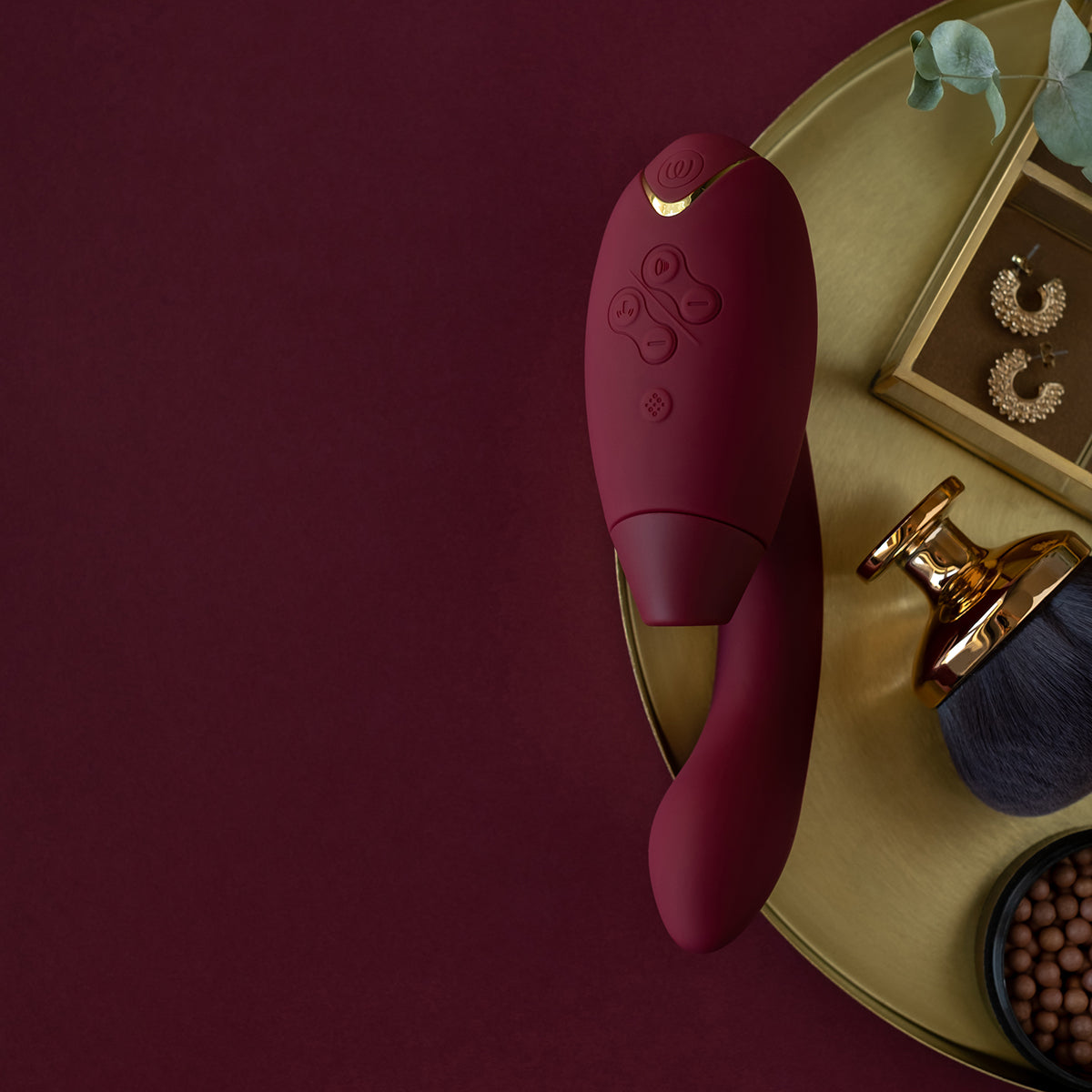 Womanizer Duo 2 Dual Clitoral & G-Spot Stimulator - Thorn & Feather