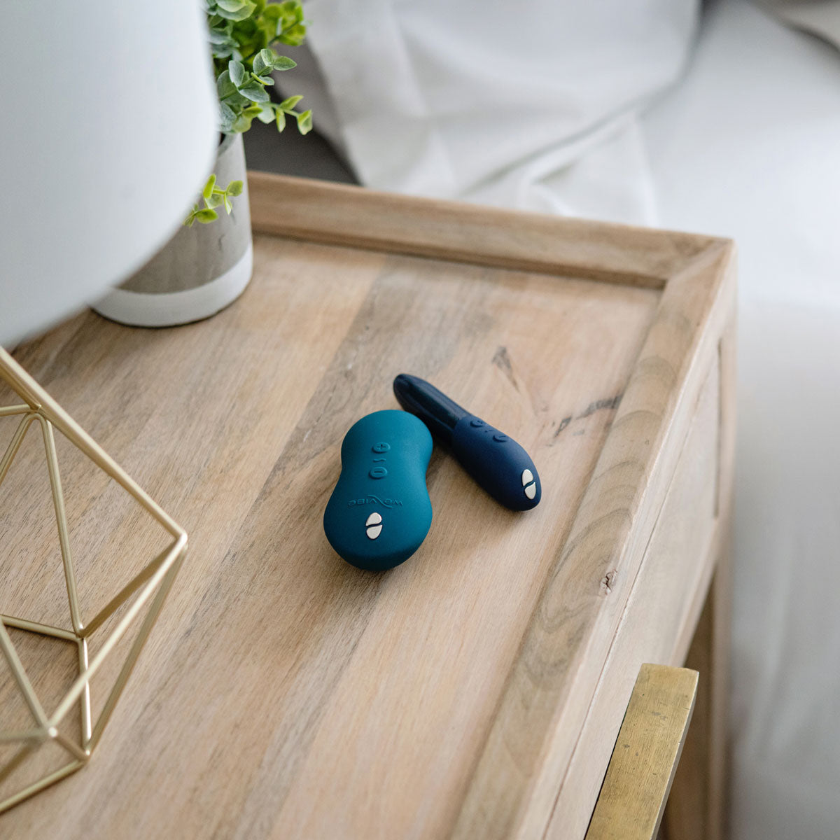 We-Vibe Lay-On Vibrating Massager & Bullet Vibrator Special Edition Set - Thorn & Feather