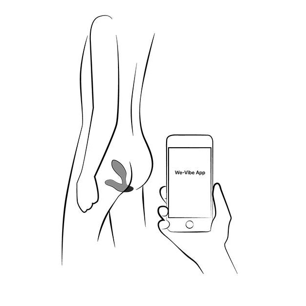 We-Vibe Vector+ Vibrating Prostate Massager - Thorn & Feather