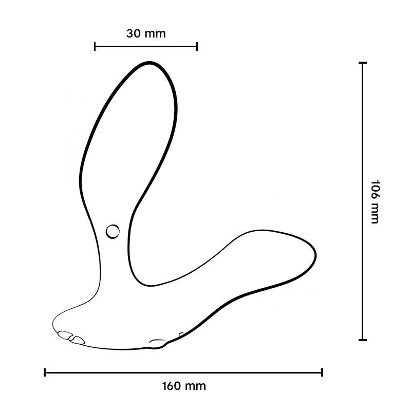We-Vibe Vector+ Vibrating Prostate Massager - Thorn & Feather