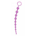 Long Anal Beads - Purple - Thorn & Feather