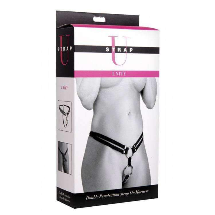 Unity Double Penetration Strap On Harness - Thorn & Feather