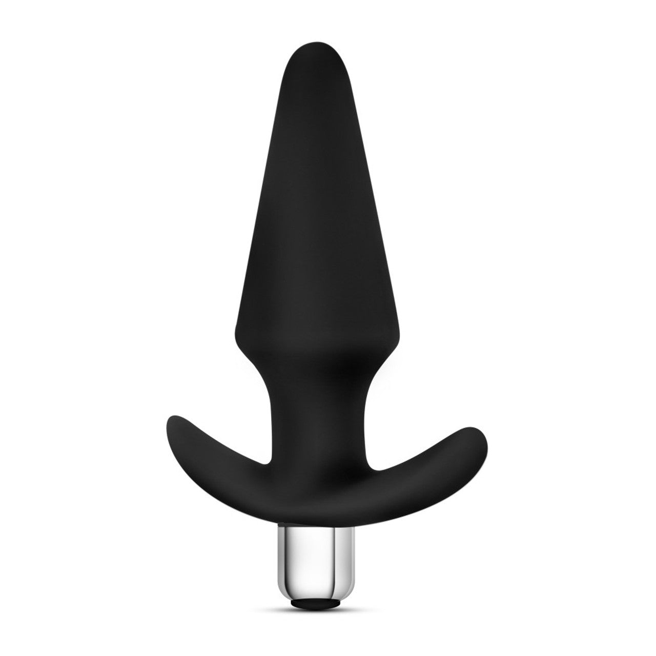 Luxe Discover Vibrating Silicone Butt Plug - Black - Thorn & Feather Sex Toy Canada