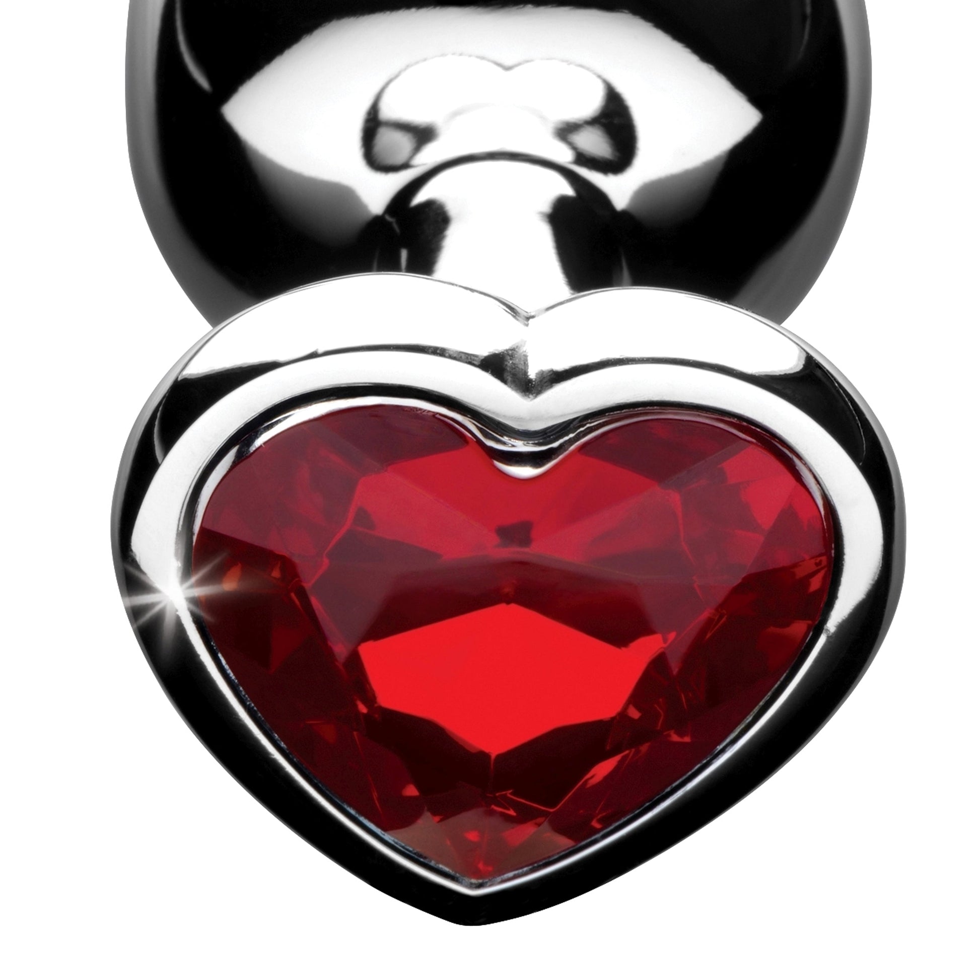 Red Heart Gem Anal Plug - Small - Thorn & Feather