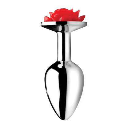 Red Rose Anal Plug - Small - Thorn & Feather