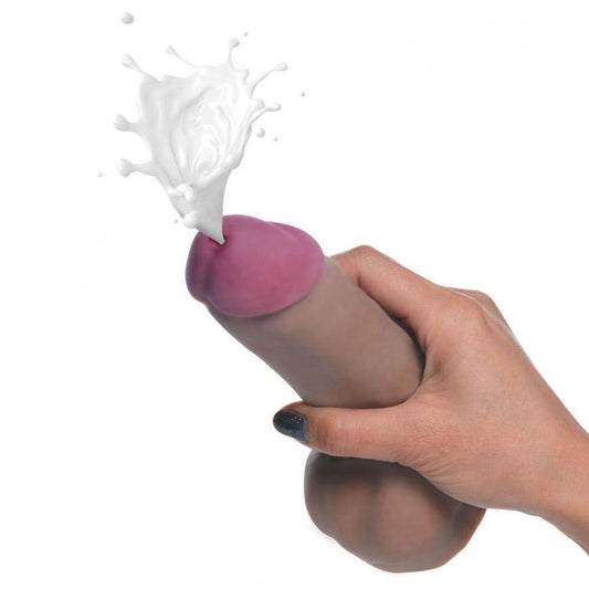 Loadz Squirting Dildo 7 Inch w/ Reservoir in Balls - Thorn & Feather