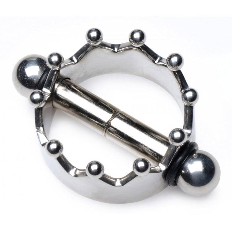 Crowned Magnetic Nipple Clamps - Thorn & Feather Sex Toy Canada