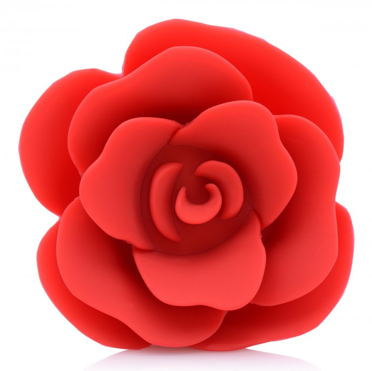 Booty Bloom Silicone Rose Anal Plug - Medium - Thorn & Feather