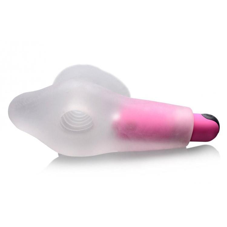 28X Filler Up Super Charged Vibrating Love Tunnel with Remote - Thorn & Feather