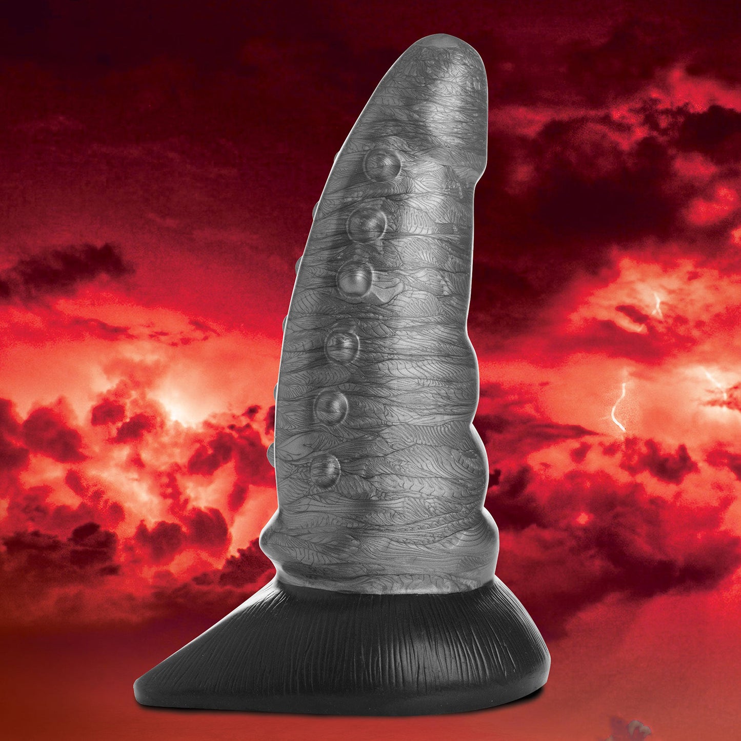 Beastly Tapered Bumpy Silicone Creature Dildo - Thorn & Feather