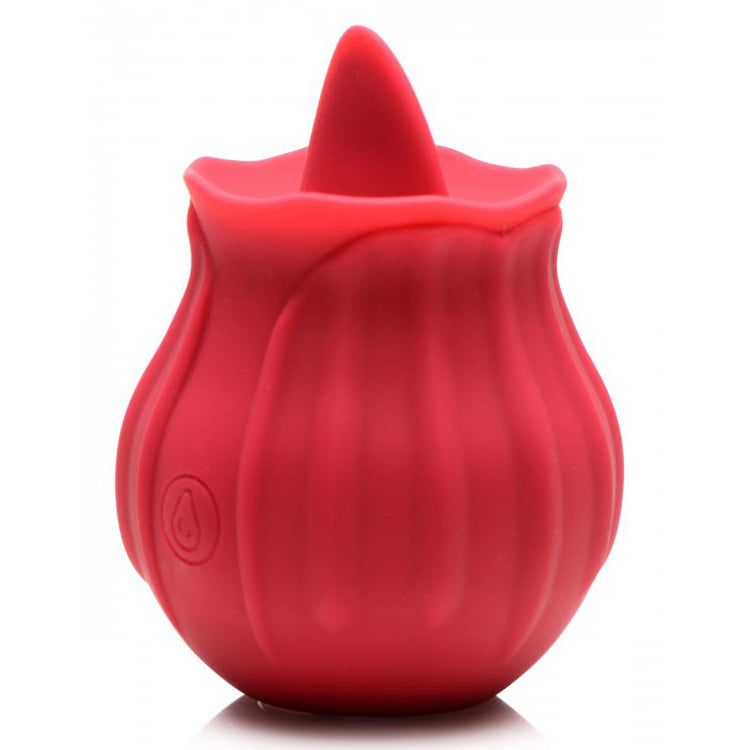 Bloomgasm Wild Violet 10X Licking Stimulator - Red - Thorn & Feather