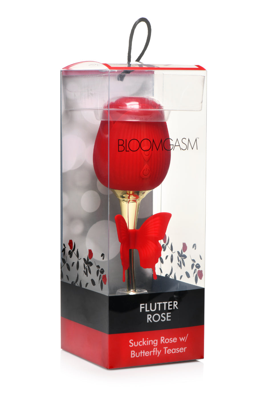 Bloomgasm Flutter Rose Sucking Rose w/ Butterfly Teaser - Thorn & Feather