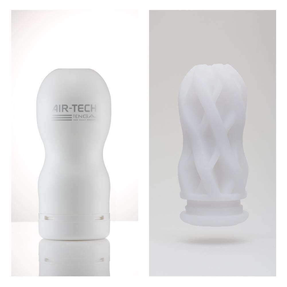 Tenga Reusable Air Tech Cup White - Gentle - Thorn & Feather