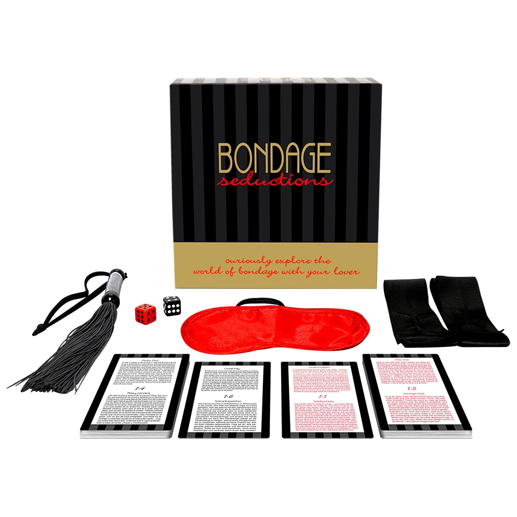 Seductions Kits - Bondage Seductions (EN, ES, DE, FR) - Thorn & Feather Sex Toy Canada
