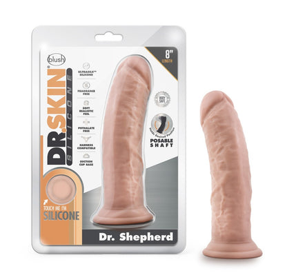 8 Inch Dildo with Suction Cup - Vanilla - Thorn & Feather