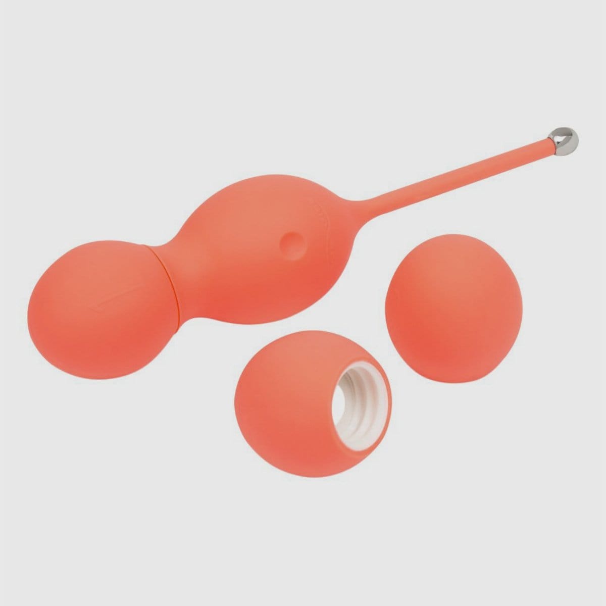 Bloom by We-Vibe Vibrating Kegel Balls - Coral - Thorn & Feather