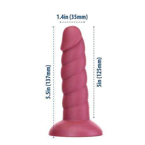 Addiction Fantasy Unicorn Dildo 5.5” – Pink - Thorn & Feather