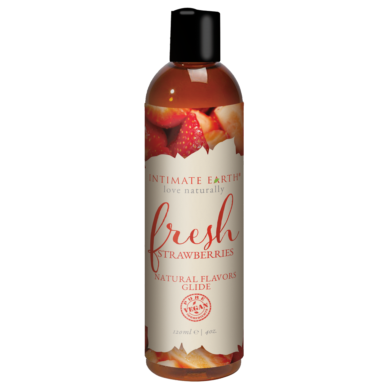 Intimate Earth Natural Flavors Glide - Fresh Strawberries - Thorn & Feather