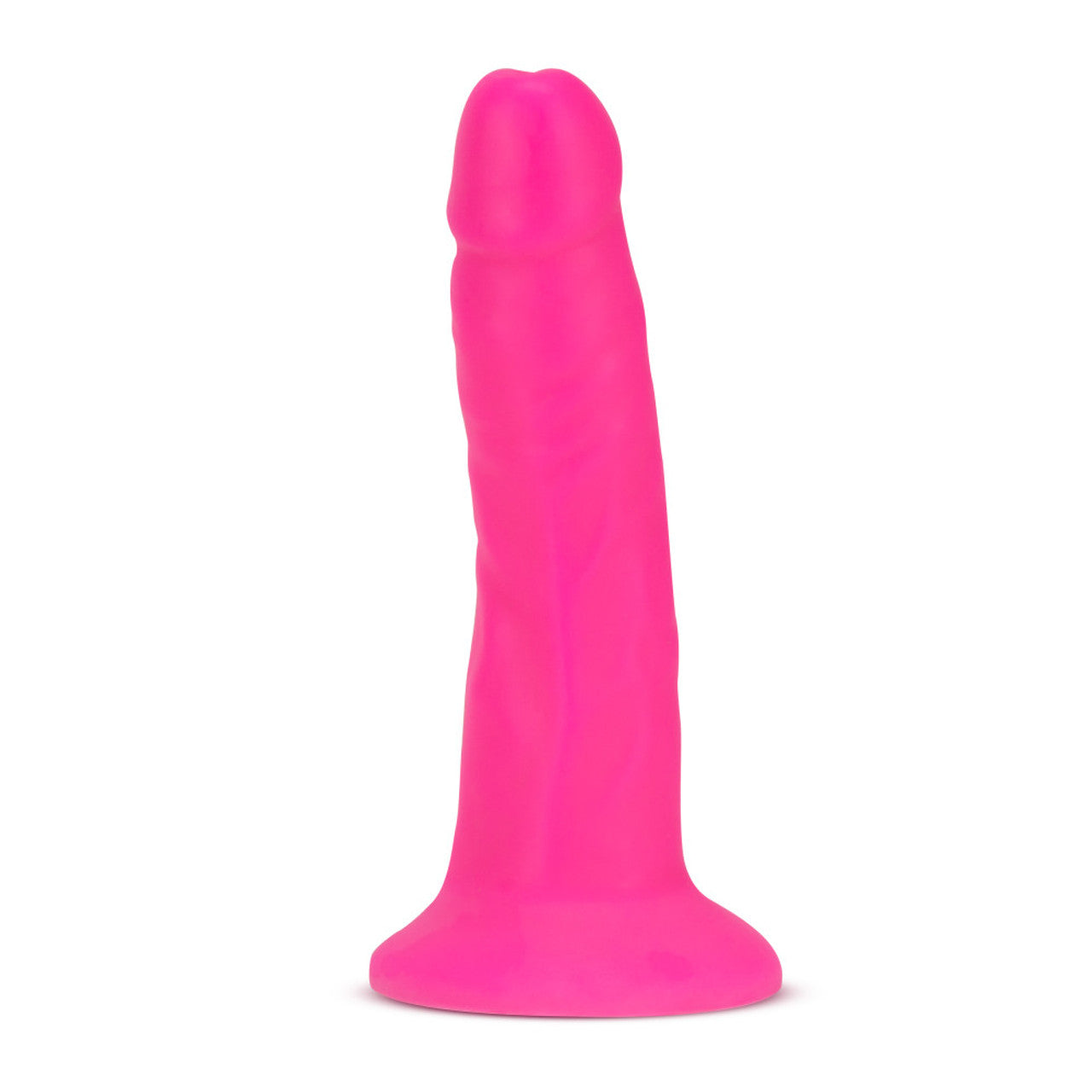 Neo Dual Density Cock - 6", Neon Pink - Thorn & Feather