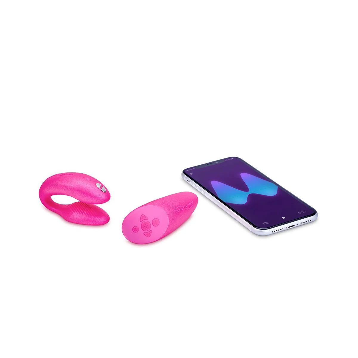 We-Vibe Chorus Couples Vibrator - Pink - Thorn & Feather