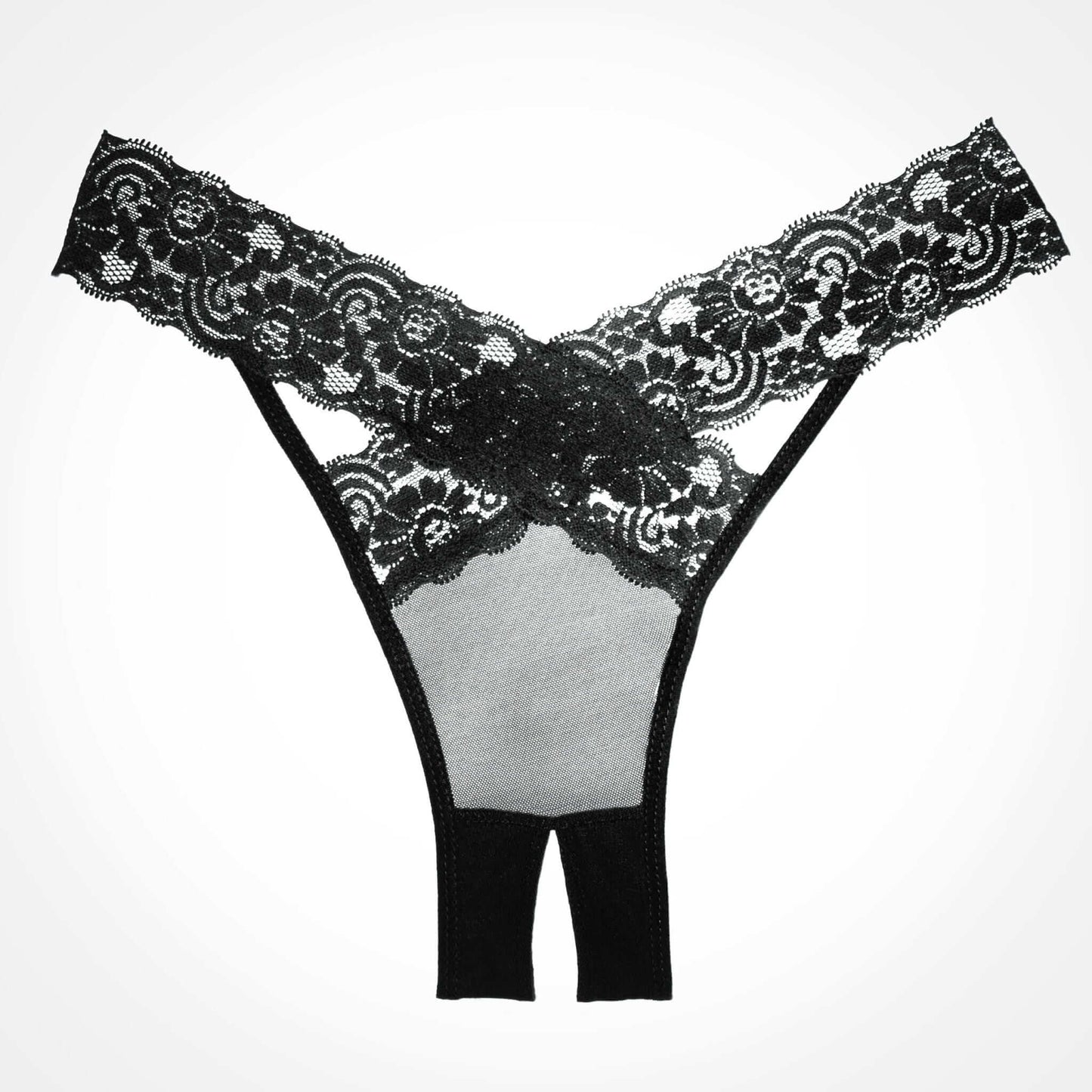 Desire Crotchless Panty - One Size - Thorn & Feather