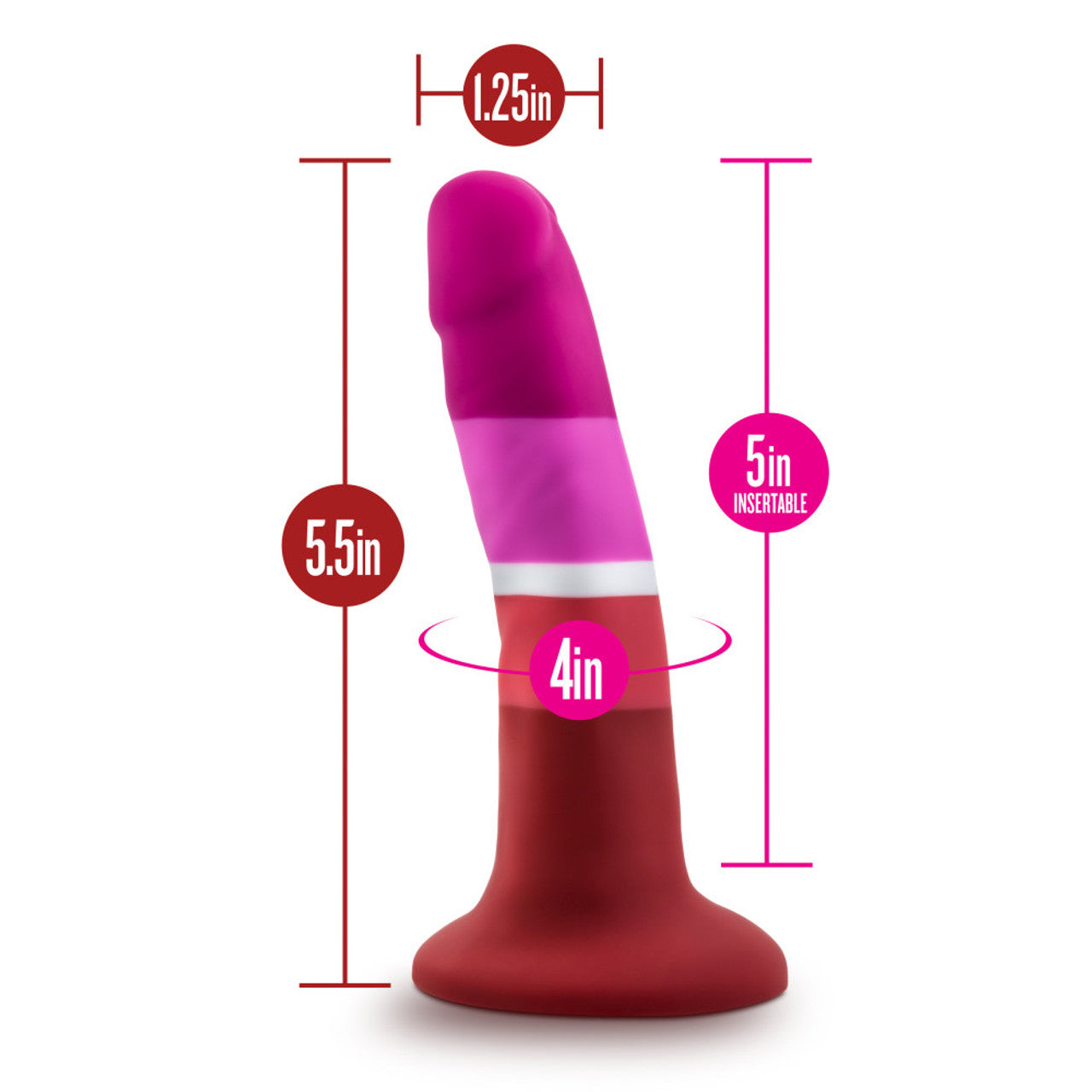 Avant Pride P3 Beauty Silicone Dildo - Thorn & Feather