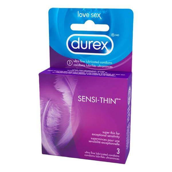 Durex Extra Sensitive Thin Condoms - 3 Pack - Thorn & Feather
