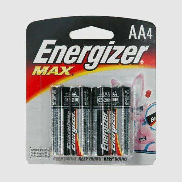 Energizer Alkaline AA Batteries - 4 Pack - Thorn & Feather