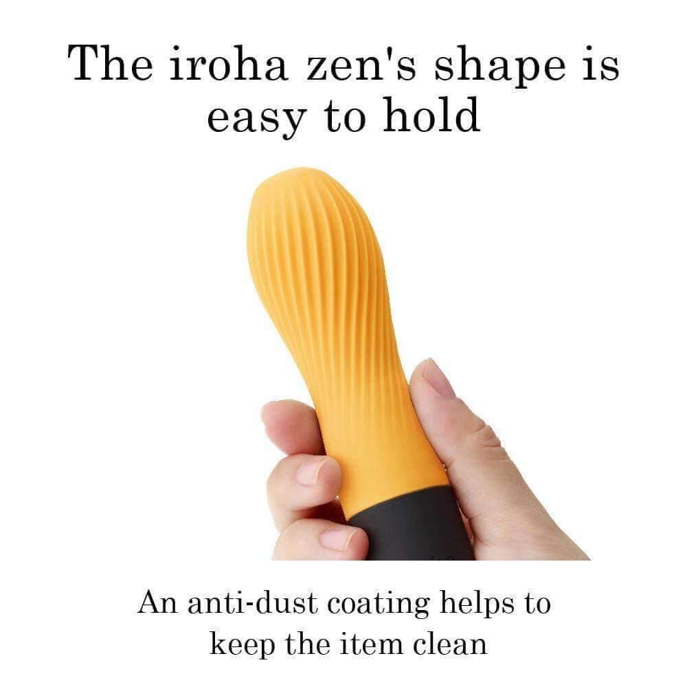 Iroha Zen Textured Mini Vibrator - Yuzucha - Thorn & Feather