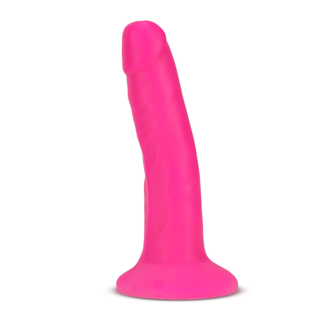 Neo Dual Density Cock - 6", Neon Pink - Thorn & Feather