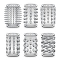 Stay Hard Cock Sleeve Kit - Clear - Thorn & Feather