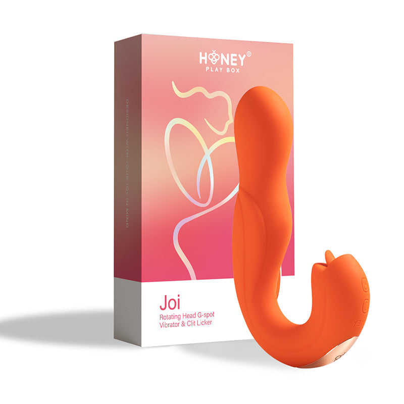 Joi Rotating Head G spot Vibrator Clit Licker