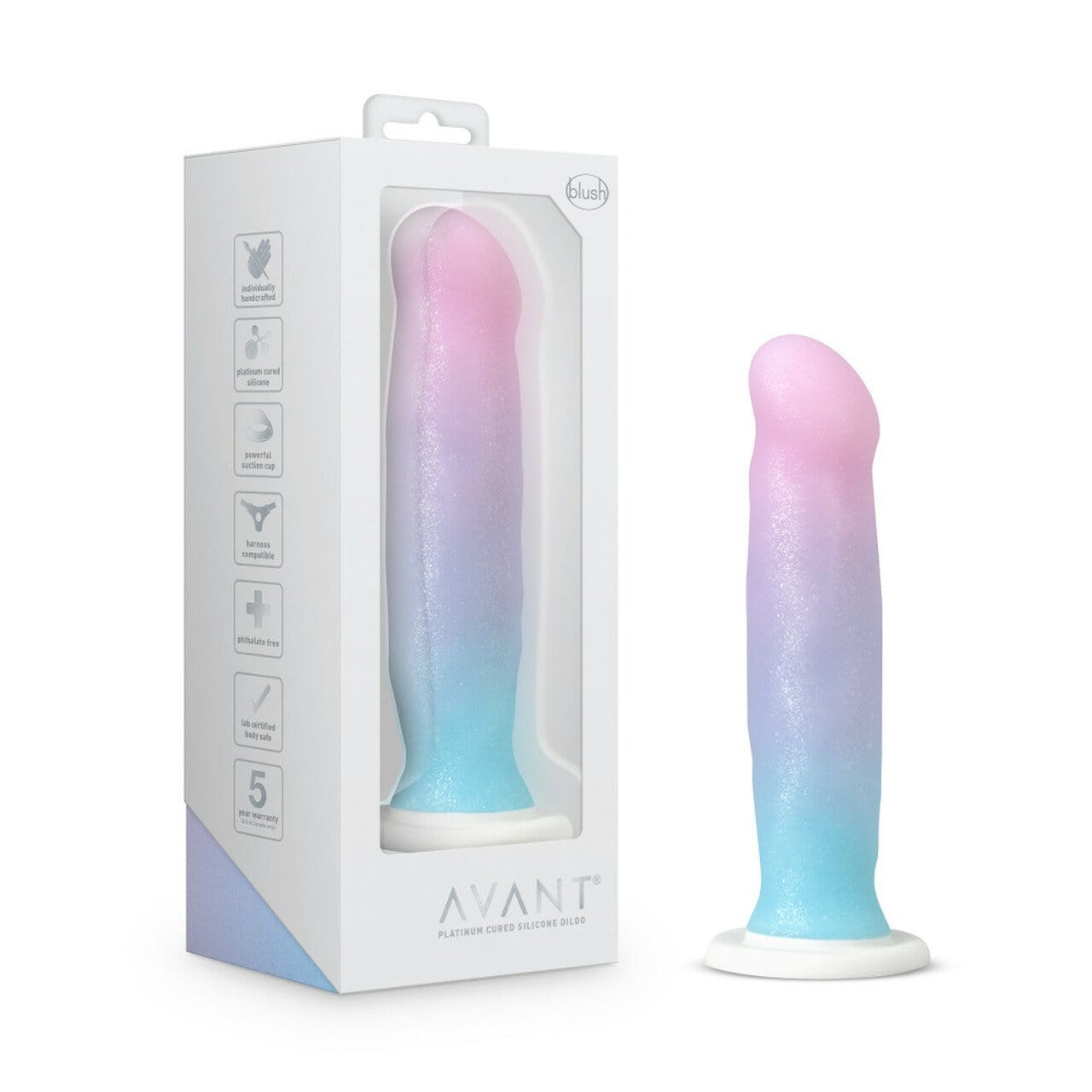 Avant D17 Lucky Silicone Dildo - Thorn & Feather