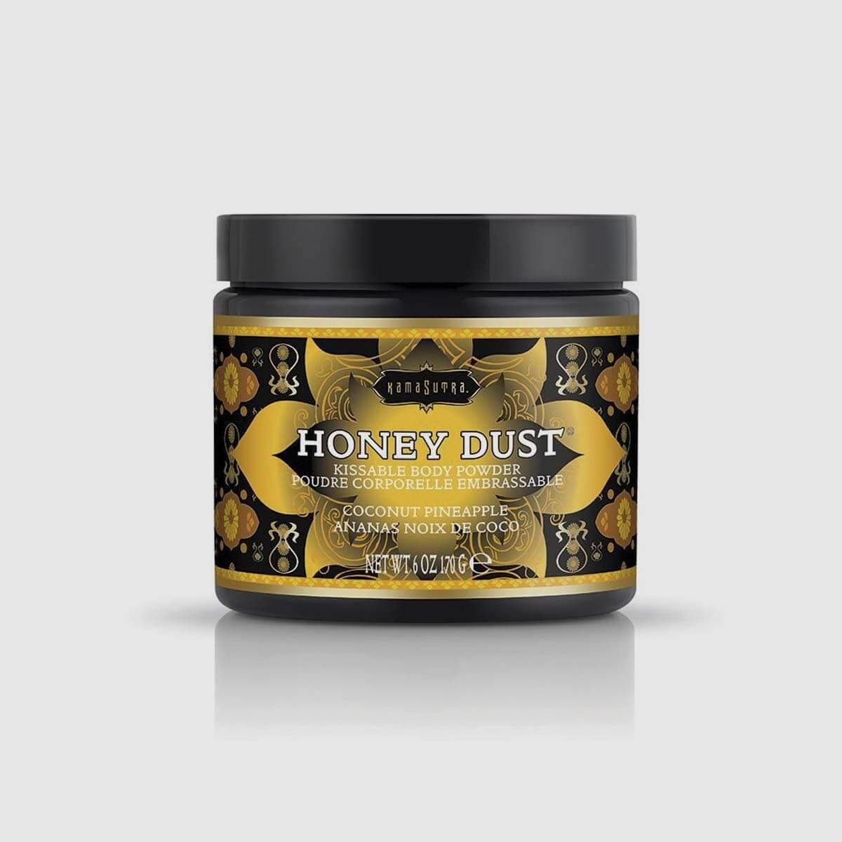 Kama Sutra Naughty Honey Dust Body Power - Coconut Pineapple, 6.0oz/170gr - Thorn & Feather Sex Toy Canada