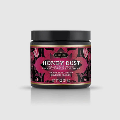 Kama Sutra Naughty Honey Dust Body Power - Strawberry Dreams, 6.0oz/170gr - Thorn & Feather