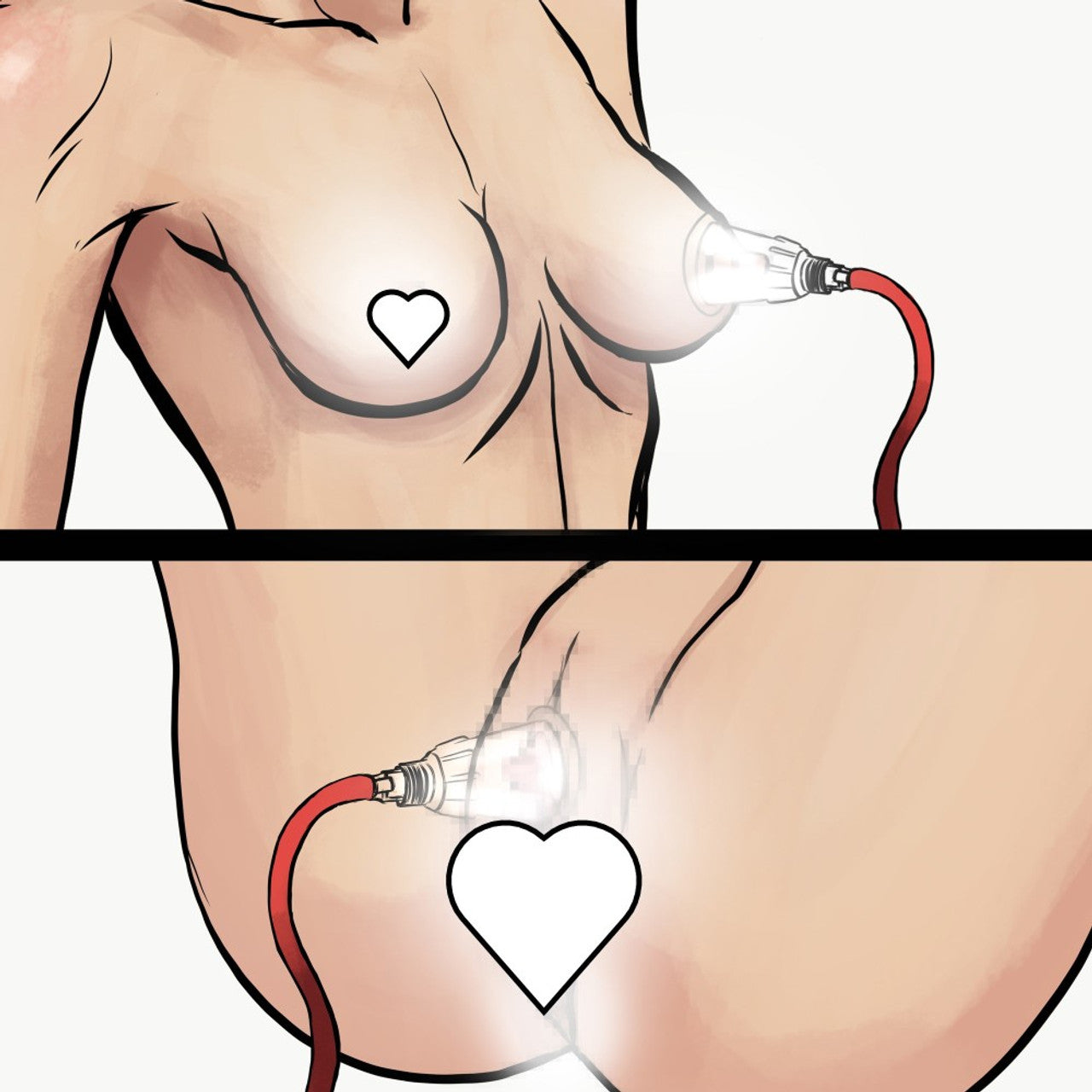 Temptasia Clitoris/Nipple Pleasure and Enhancement System - Thorn & Feather