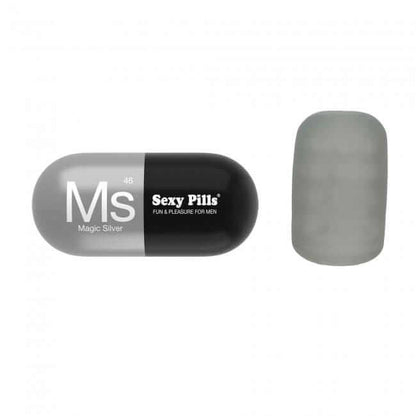 Sexy Pills Mini Masturbator - Magic Silver - Thorn & Feather