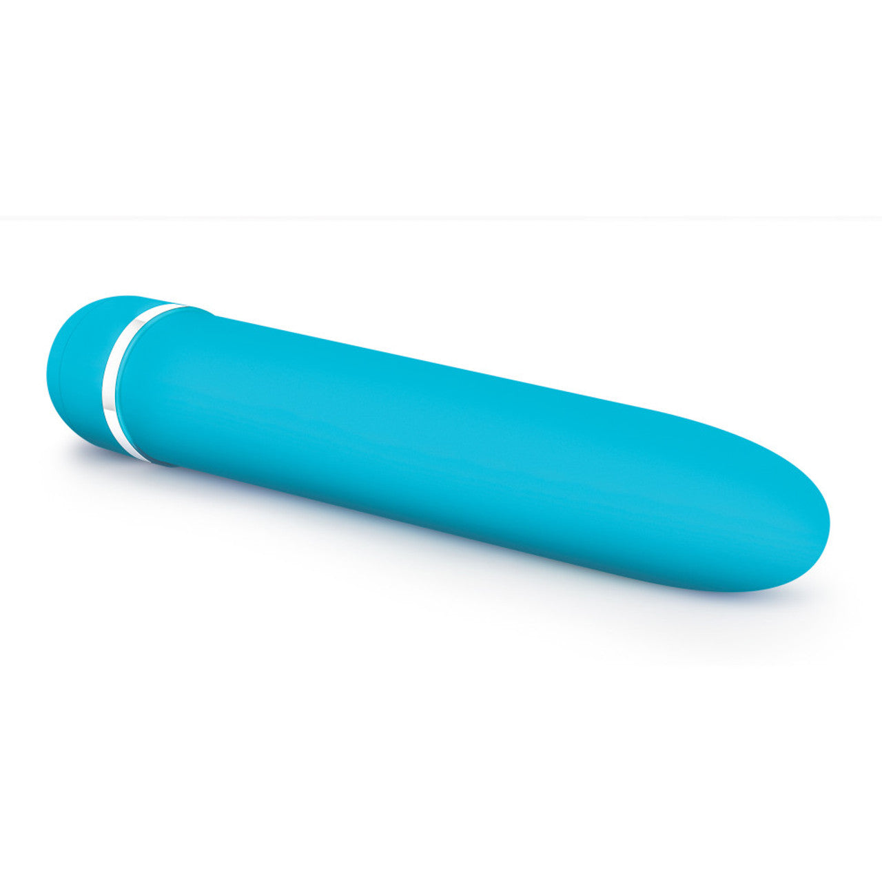 Rose Luxuriate 7" Vibrator - Blue - Thorn & Feather